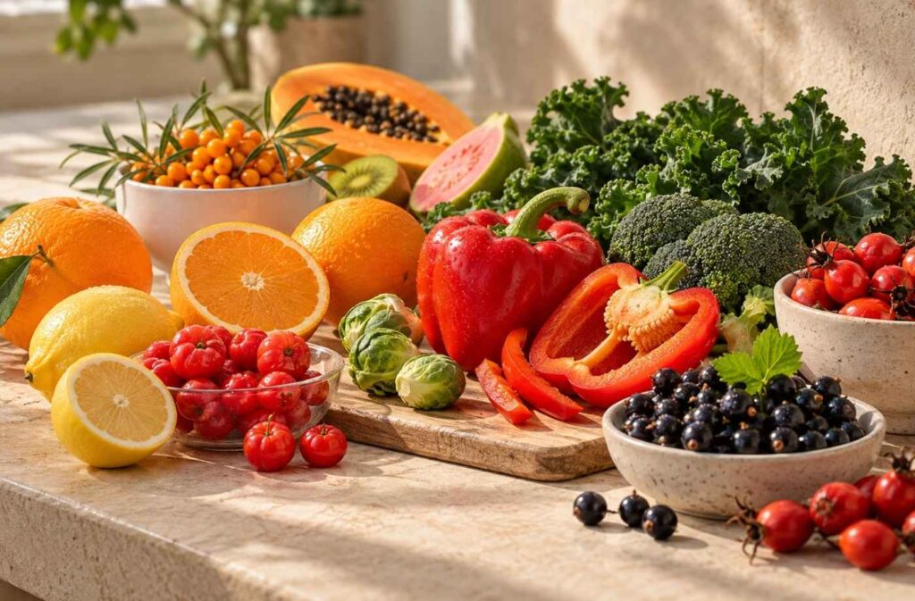 Welche Lebensmittel enthalten am meisten Vitamin C